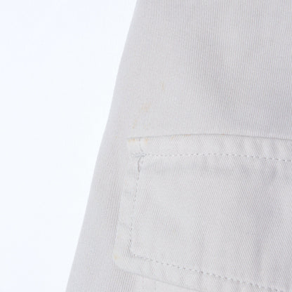 RAISED COTTON TWILL TROUSERS