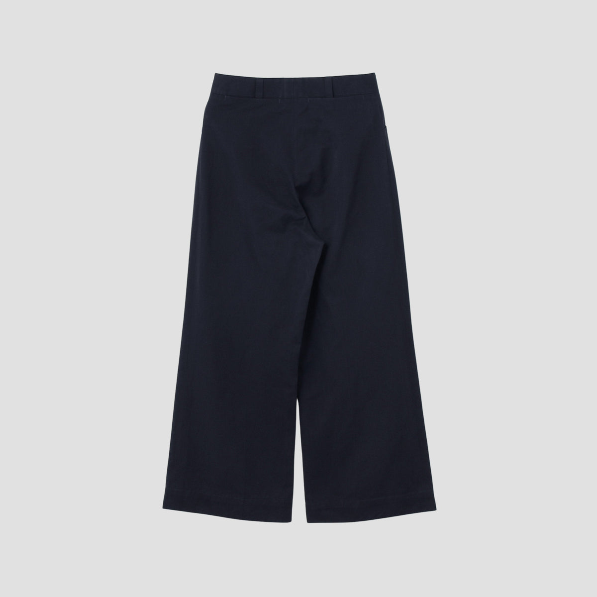 COTTON LINEN TWILL TROUSERS