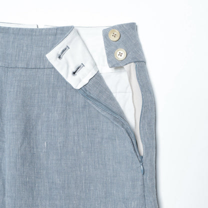 END ON END LINEN TROUSERS