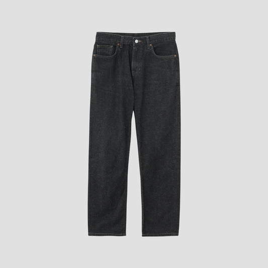 BLACK DENIM TROUSERS