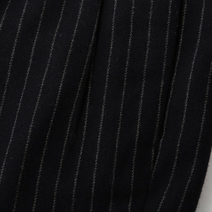 BROKEN STRIPE WOOL TROUSERS