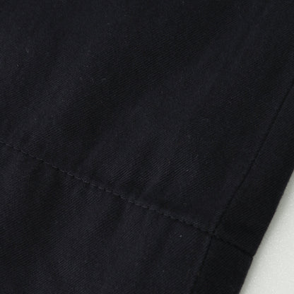 COTTON LINEN TWILL TROUSERS