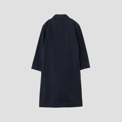 YARN DYE COTTON TWILL DRESS
