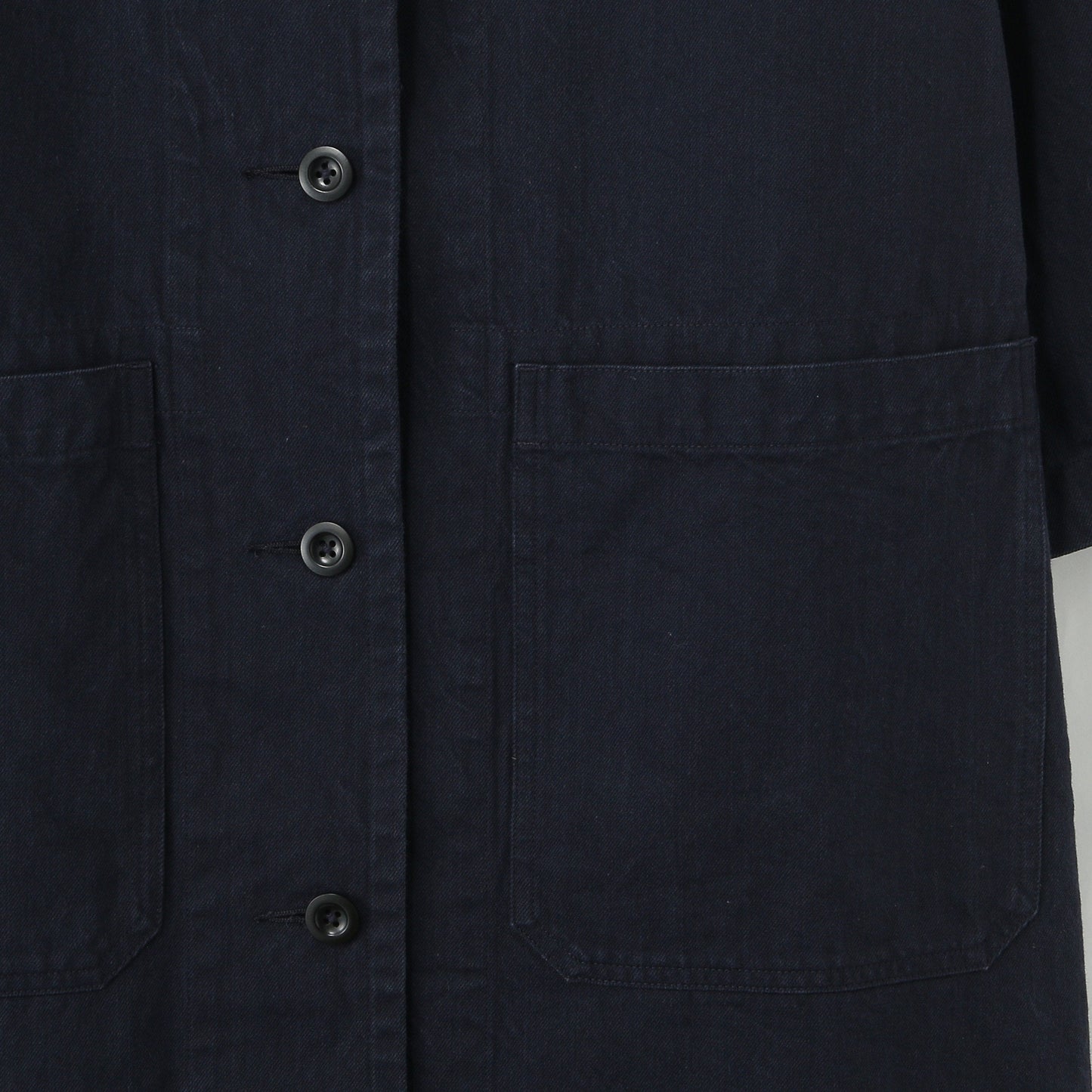 YARN DYE COTTON TWILL DRESS