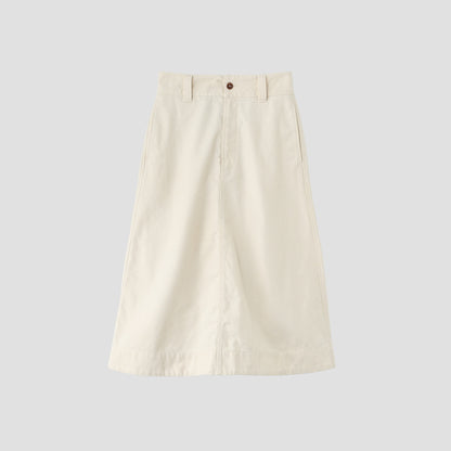 WORKWEAR COTTON TWILL SKIRT