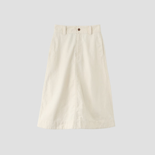 WORKWEAR COTTON TWILL SKIRT