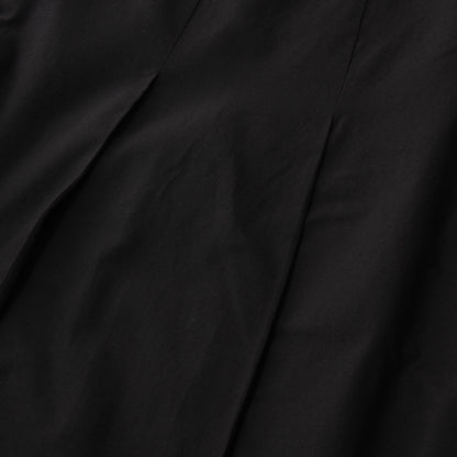 SILK COTTON POPLIN SKIRT
