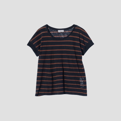 STRIPE LINEN JERSEY