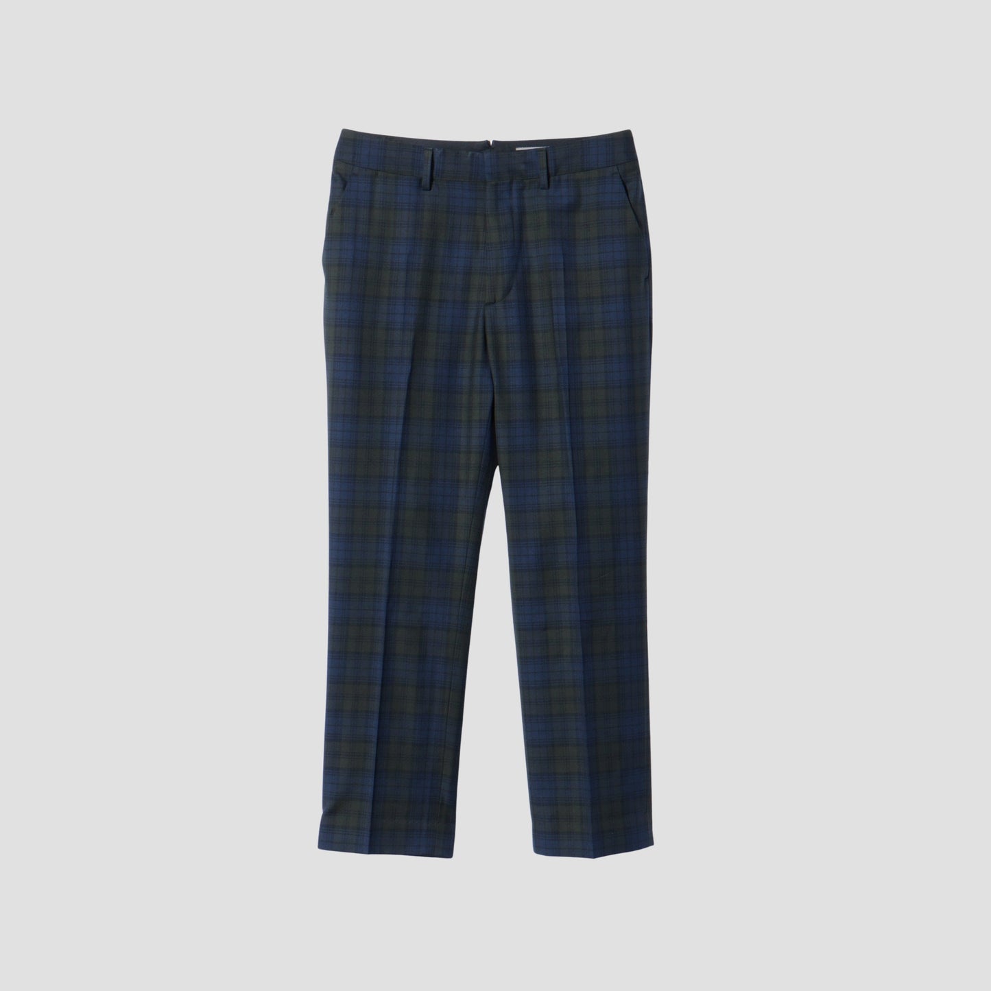 WOOL BLACKWATCH TROUSERS