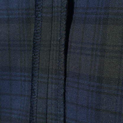 WOOL BLACKWATCH TROUSERS