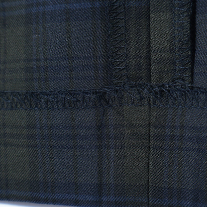 WOOL BLACKWATCH TROUSERS