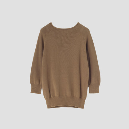 CAST OFF ROLL NECK KNIT
