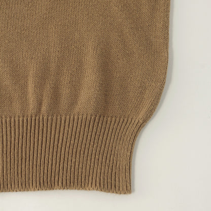 CAST OFF ROLL NECK KNIT