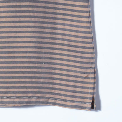 SILK COTTON DECKCHAIR STRIPE SHIRT