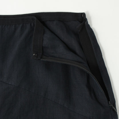 DENSE FINE LINEN SKIRT