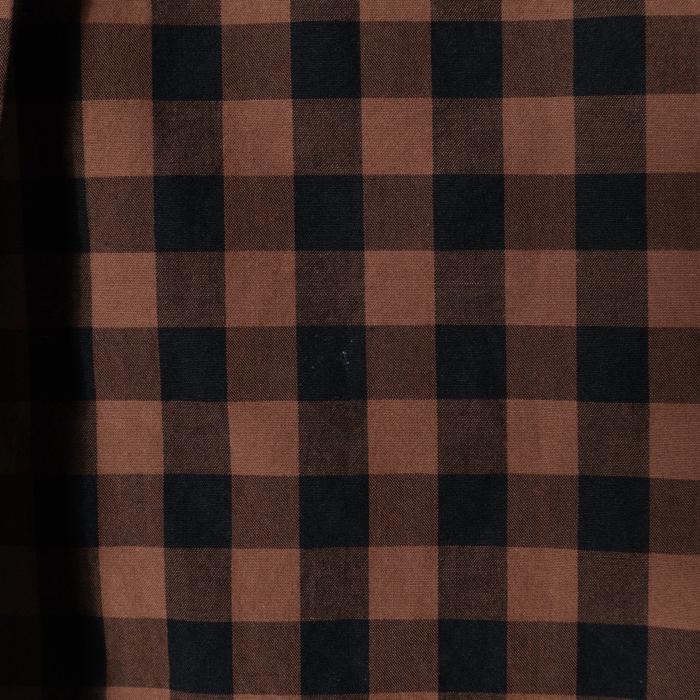 LARGE GINGHAM CHECK COTTON SHIRT