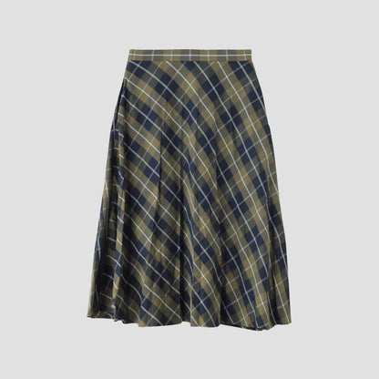 WINDOWPANE CHECK SKIRT
