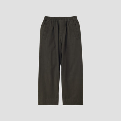 BRUSHED COTTON TWILL TROUSERS