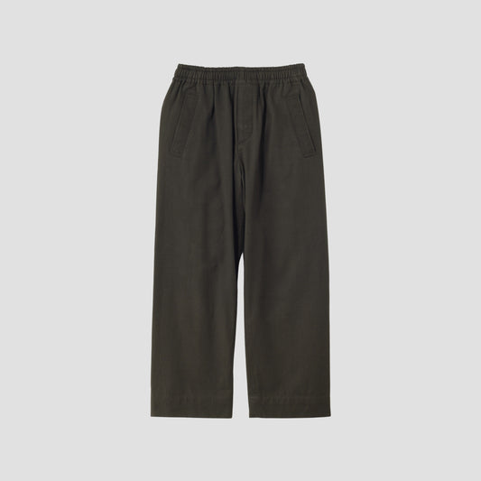 BRUSHED COTTON TWILL TROUSERS