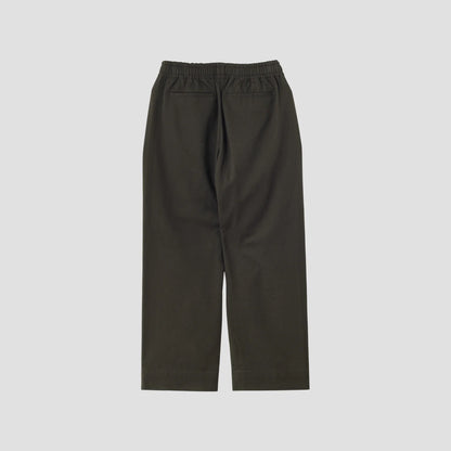 BRUSHED COTTON TWILL TROUSERS