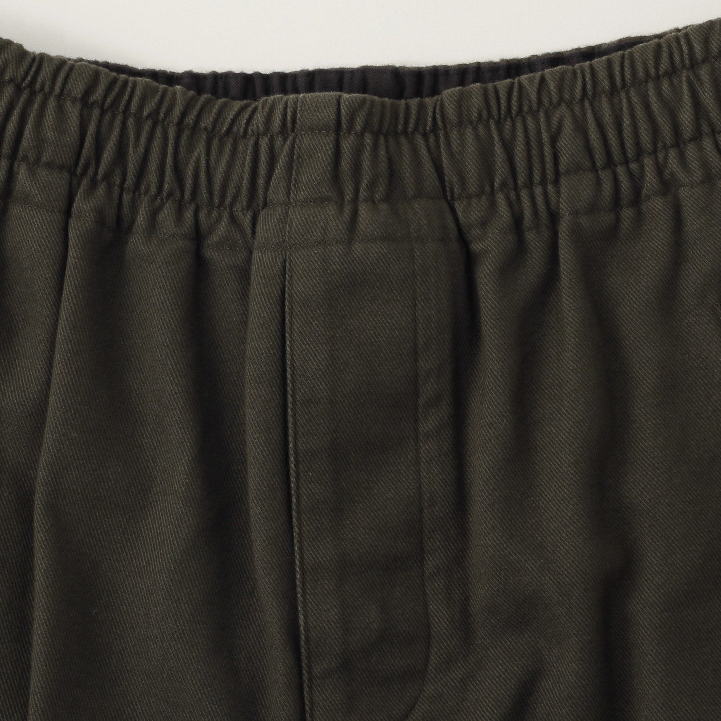 BRUSHED COTTON TWILL TROUSERS