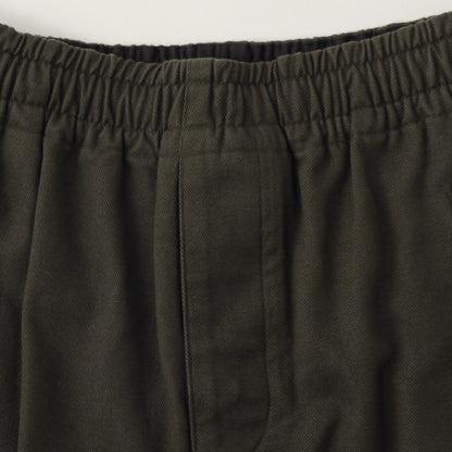 BRUSHED COTTON TWILL TROUSERS