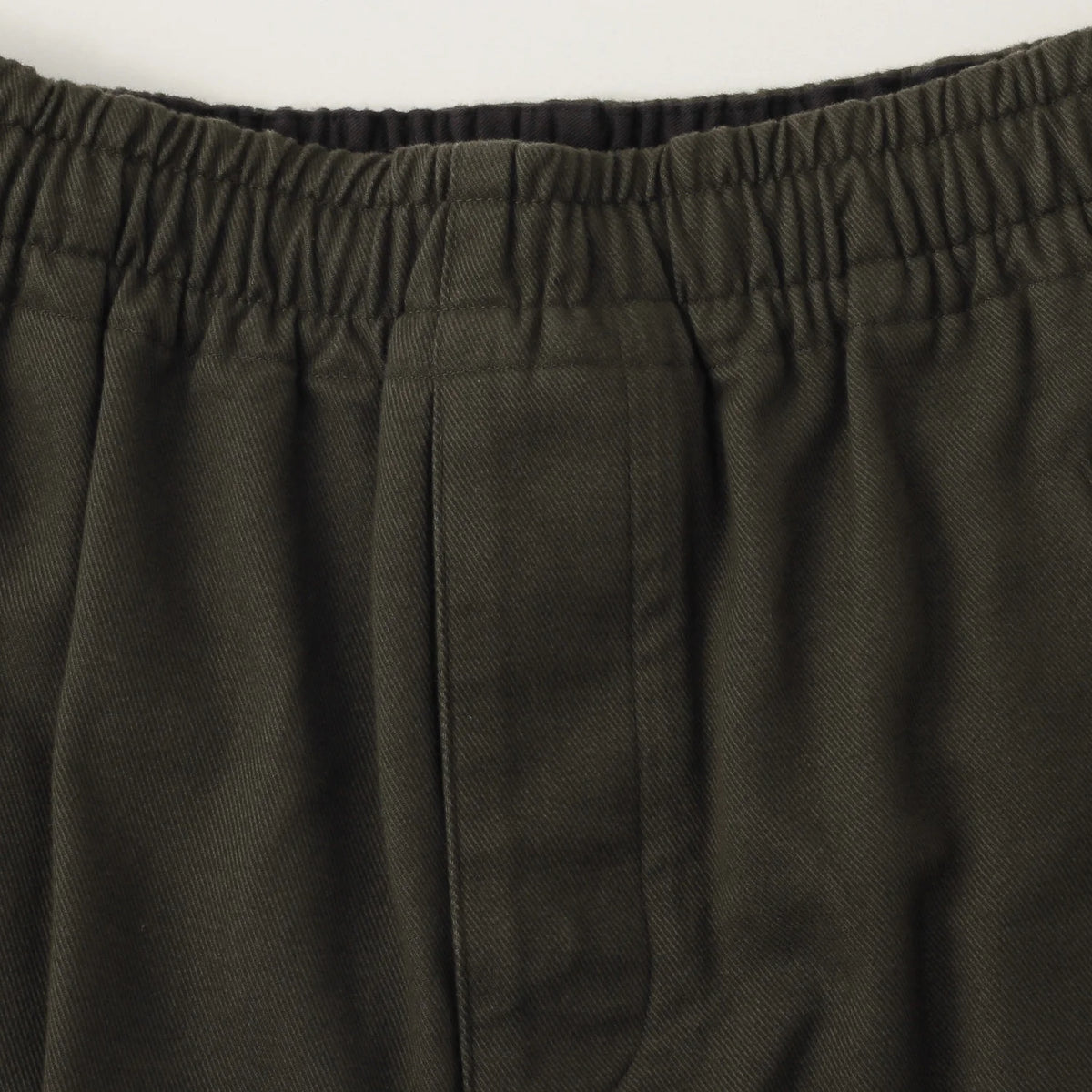 BRUSHED COTTON TWILL TROUSERS
