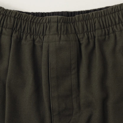 BRUSHED COTTON TWILL TROUSERS