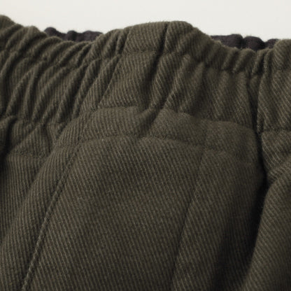 BRUSHED COTTON TWILL TROUSERS