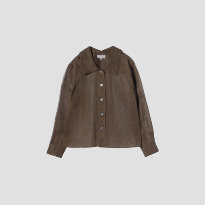 COTTON ORGANZA SHIRT
