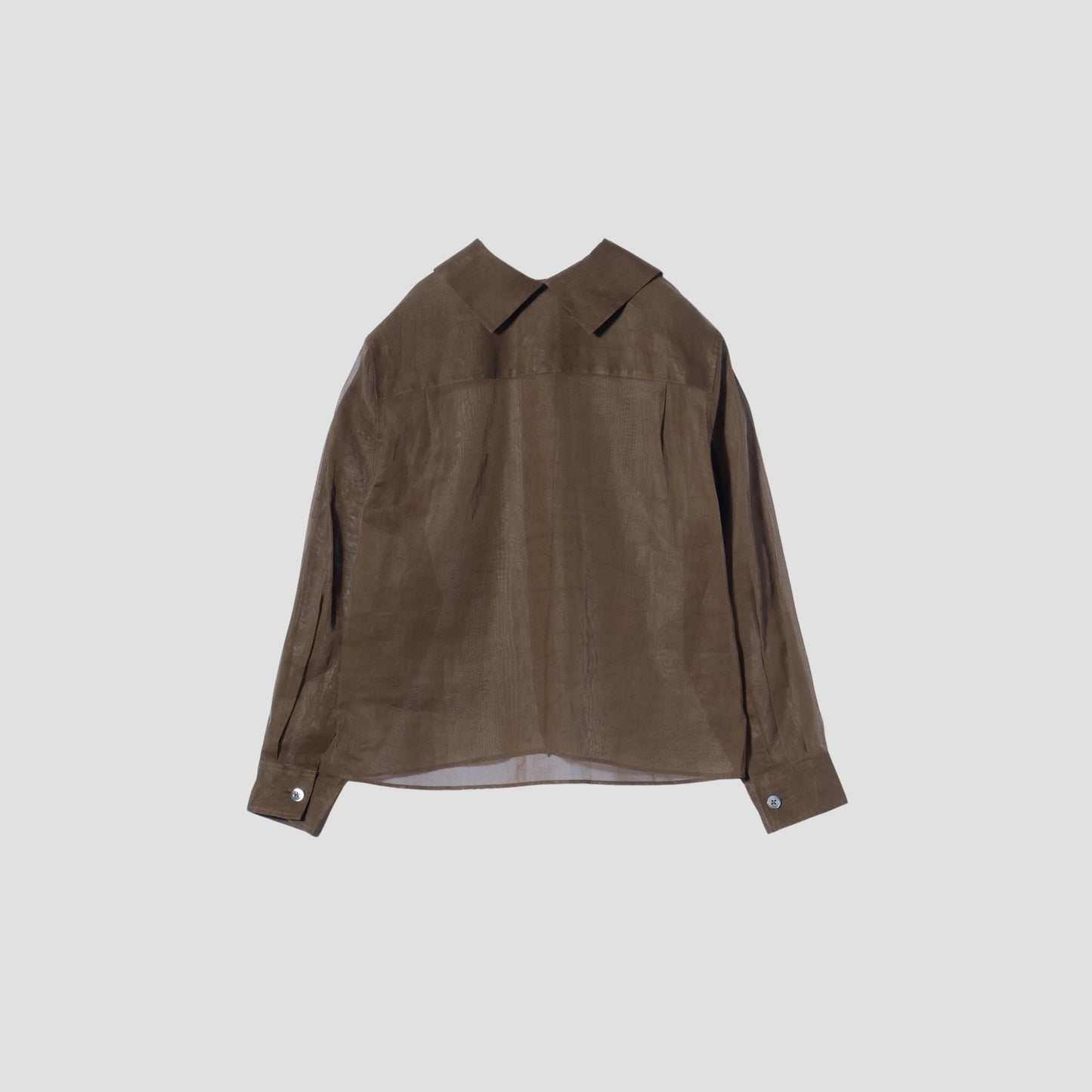 COTTON ORGANZA SHIRT