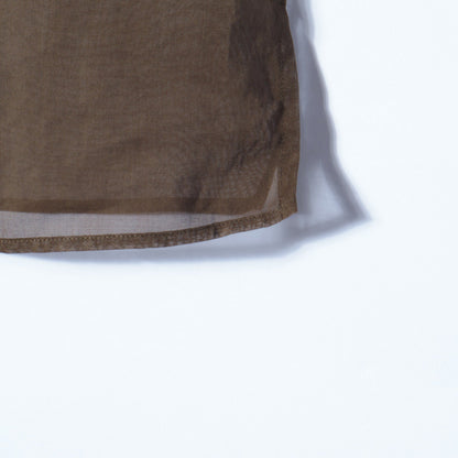 COTTON ORGANZA SHIRT