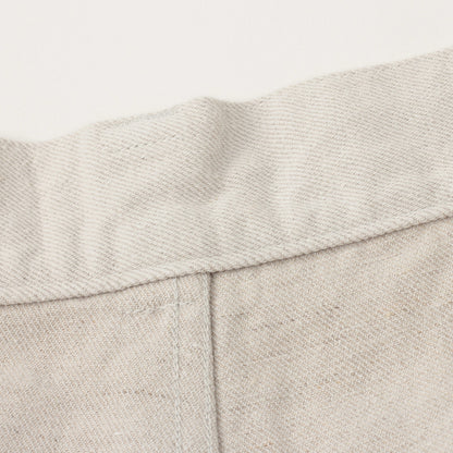 NATURAL COTTON LINEN DRILL(MHL SHOP限定) TROUSERS