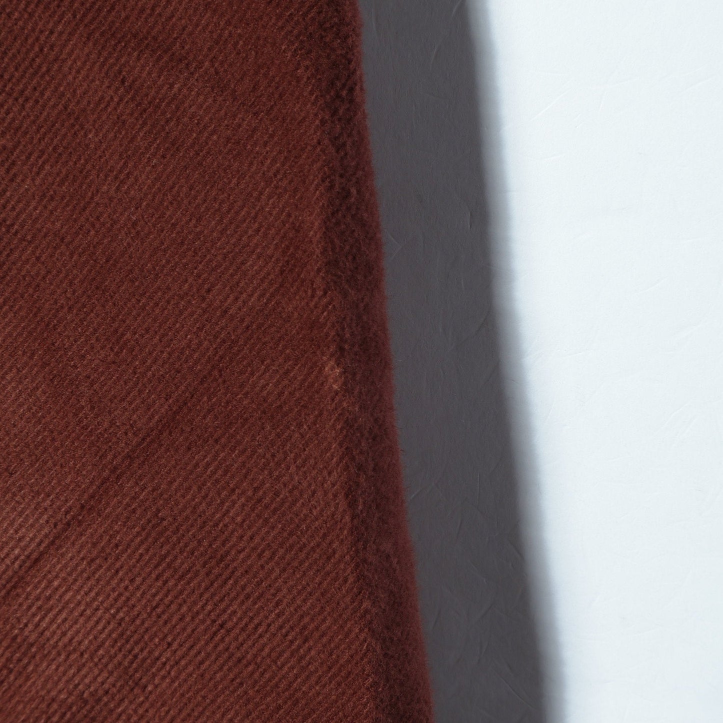 BRUSHED COTTON TWILL TROUSERS