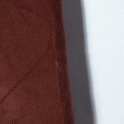 BRUSHED COTTON TWILL TROUSERS