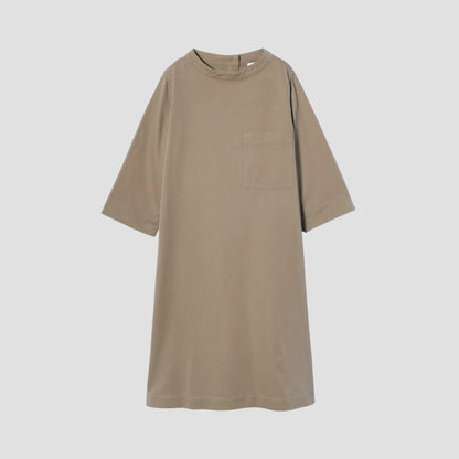 COTTON WOOL TWILL DRESS