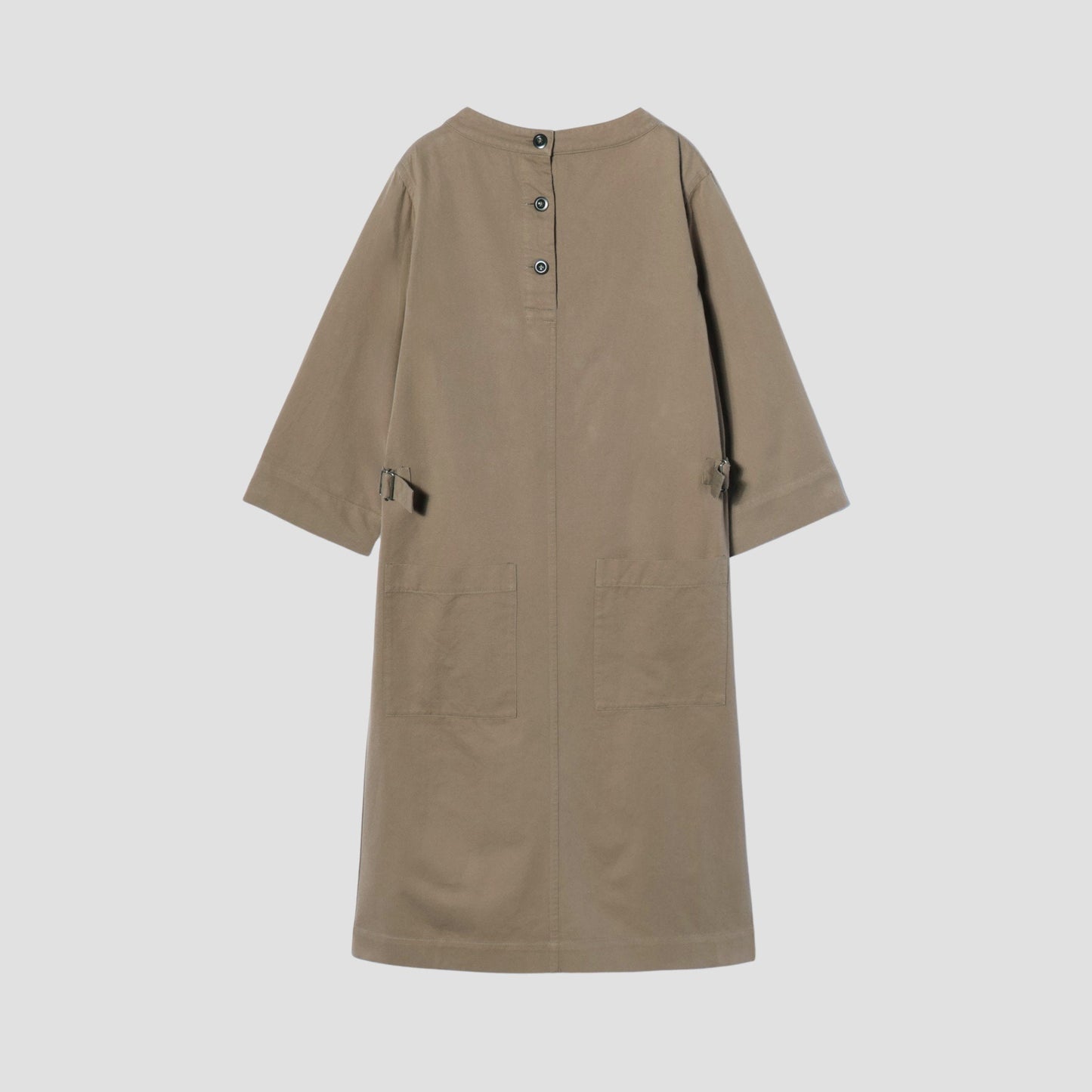 COTTON WOOL TWILL DRESS