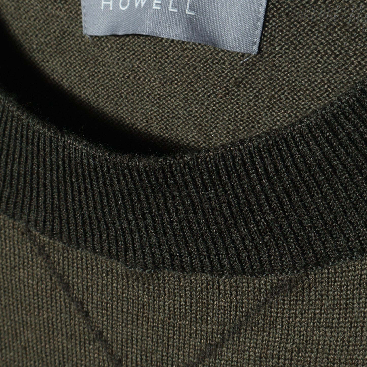 WOOL LINEN ARGYLE KNIT