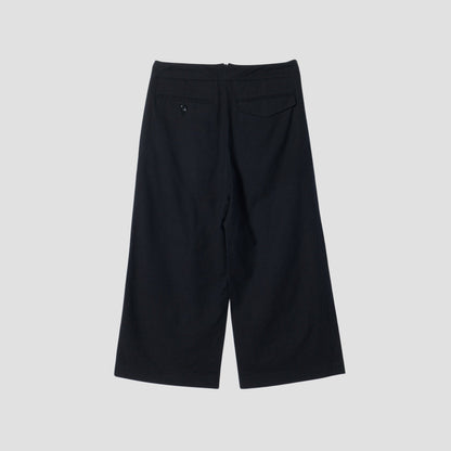 FINE WOOL FLANNEL TROUSERS