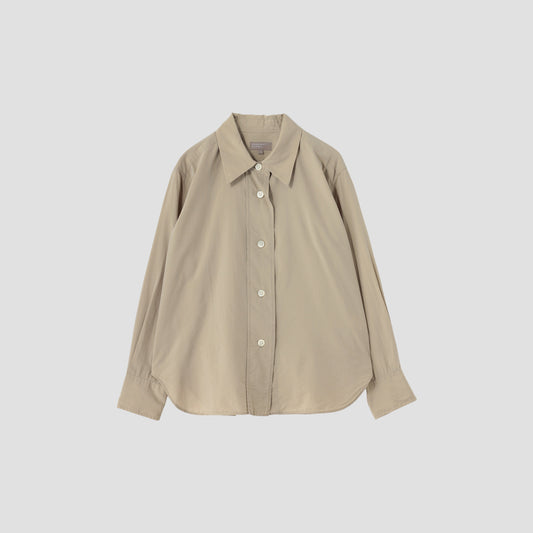 WASHED COTTON SILK SHIRT
