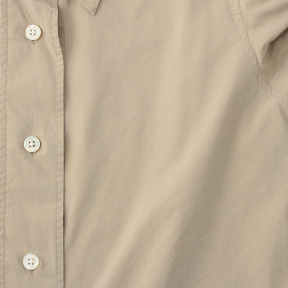 WASHED COTTON SILK SHIRT