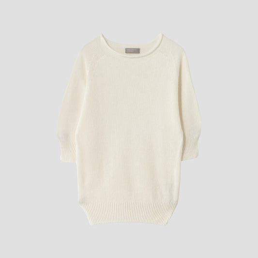 CAST OFF ROLL NECK KNIT