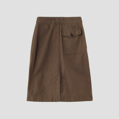 WORKWEAR COTTON TWILL SKIRT