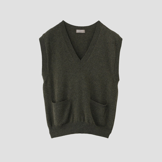 POCKET SLIPOVER KNIT