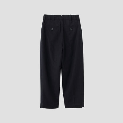 FLANNEL WOOL TROUSERS