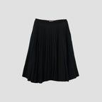 FINE WOOL TWILL SKIRT