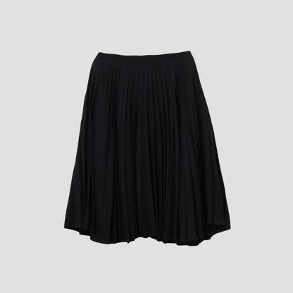 FINE WOOL TWILL SKIRT