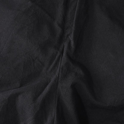 COTTON SILK POPLIN TROUSERS