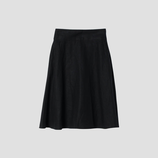 HIGH DENSE LINEN SKIRT