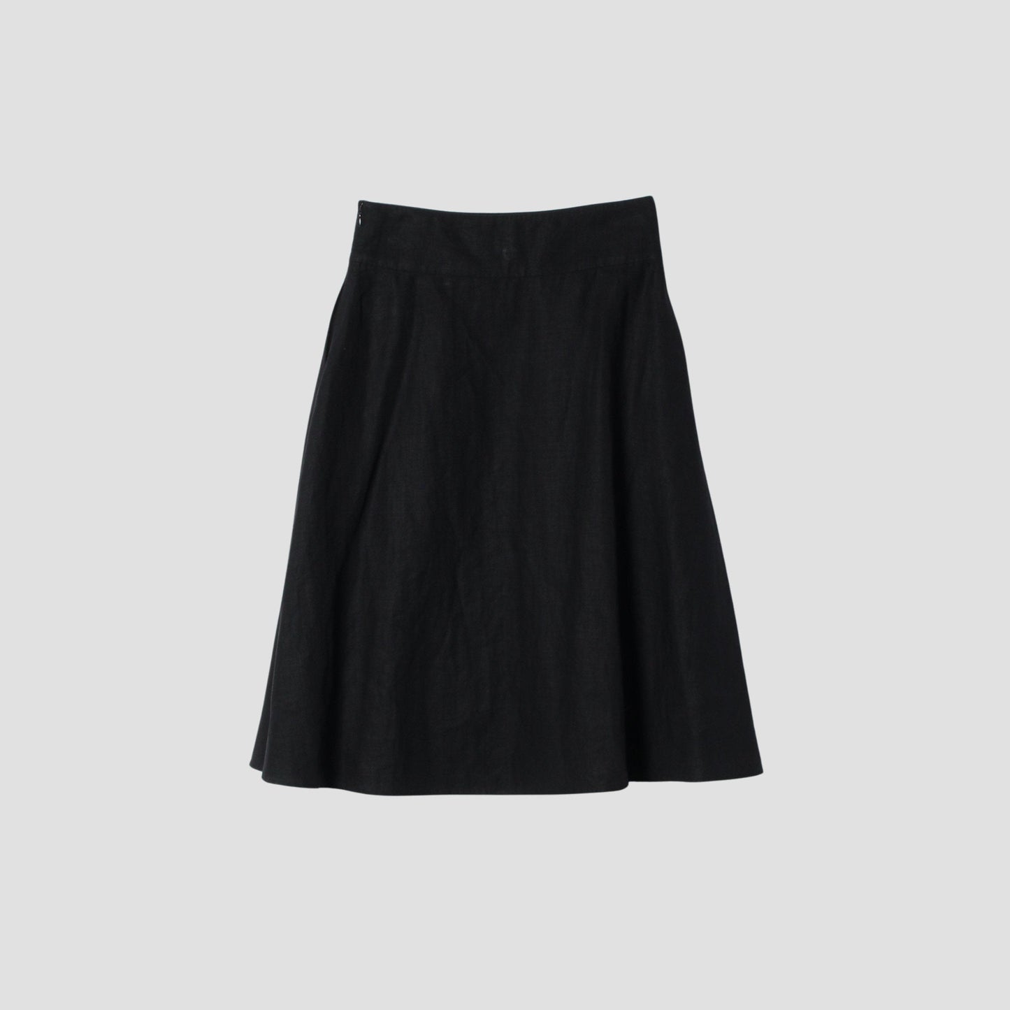 HIGH DENSE LINEN SKIRT